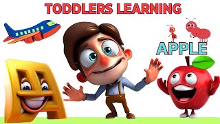 Best educational videos for toddlers | ABC and 123 learning videos for toddlers |  A to Z Alphabets