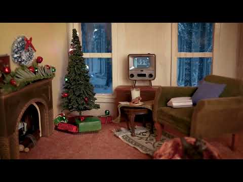 Sitting By The Fire In Your Dollhouse With Cozy Christmas Music [10 hours] and you're maybe studying