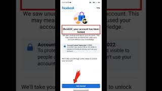 Facebook Account Unlock Kaise Karen ll #shortsvideo #short #shortsbeta #facebook