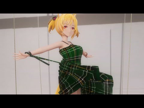 【MMDアークナイツ／sdPBR】MMDClothの動作確認動画【Sour式ソラ】