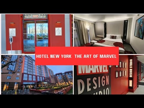 Our review of Hotel New York,  The Art of Marvel in Disneyland Paris