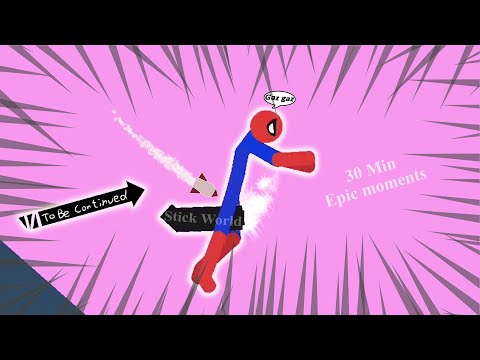 30 Min Best falls | Stickman Dismounting funny and epic moments | Like a boss compilation #666