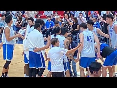 gilas pilipinas vs taiwan mustangs tune up game