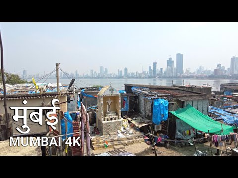 Mumbai, Worli Koliwada 4K Walking Tour - Immersive Sound [4K Ultra HD/60fps]