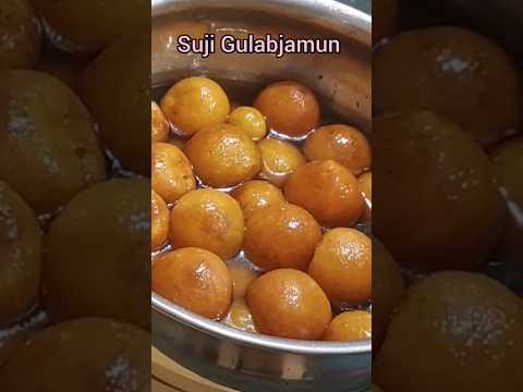 Suji Gulabjamun Recipe #sweetrecipe #shorts