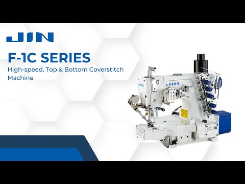 JIN F-1C Series High-Speed Cylinder-Bed Coverstitch Machine | Sew in Style | SMX India