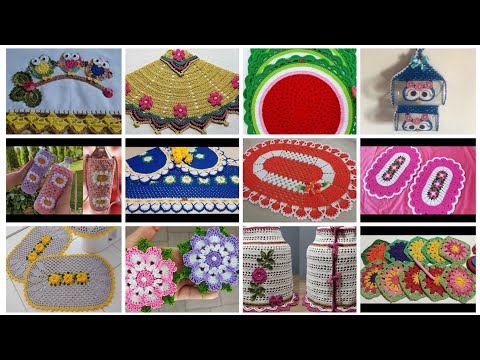 Ideas únicas y hermosas de patrones de crochet hechos a mano para decoraciones del hogar