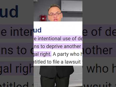 What is Fraud? #legallightning #toughquestions #fraud #funny #humor #MLG #Attorney #LawFirm #FYP