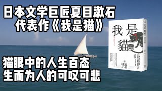 日本文学巨匠夏目漱石，代表作《我是猫》：猫眼中的人生百态，生而为人的可叹可悲