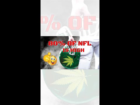 Travis Kelce says 80% of NFL gets HIGH      #marijuana #cannabis #weed