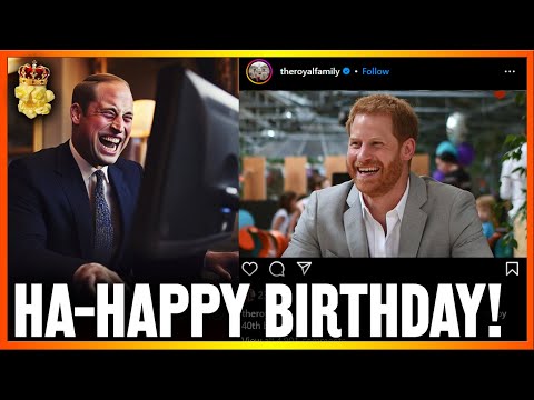 BRILLIANT! Royal Family Wishes Prince Harry Happy 40th Birthday! Now He CAN'T PLAY VICTIM!