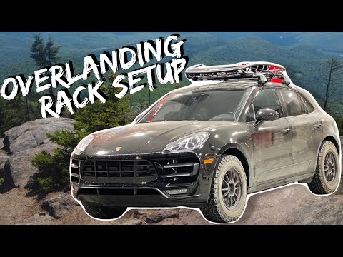 Ultimate Porsche MACAN Roof Rack Project Overland episode 2