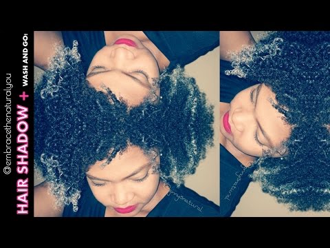 Natural Hair | Soft Wash and Go with no Gel + Hair Shadowing