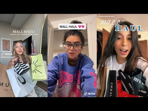 Mall haul - TikTok compilation 🛍️😋