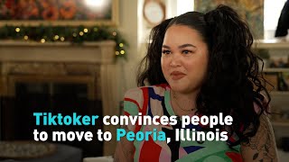 Tiktoker convinces people to move to Peoria, Illinois