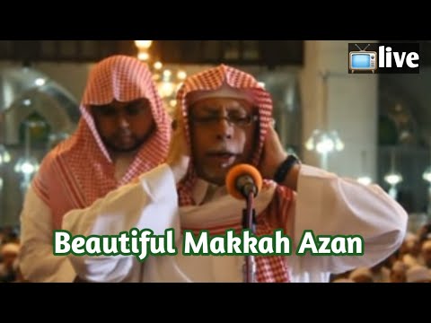 Makkah live beautiful azan 🕋আযান মক্কা হারাম #makkah #haram