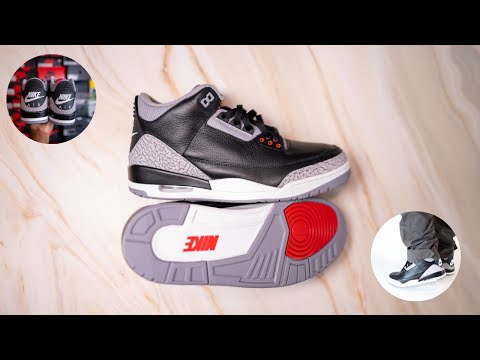 Air Jordan 3 Retro "Black Cement" Quality