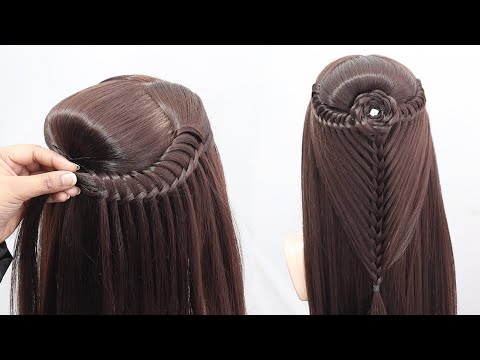 Very Easy & Quick Ponytail Hairstyle for Girl | Hairstyle Design for wedding &  occupation