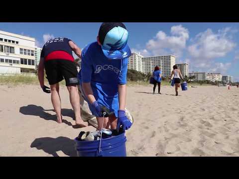 Pompano Beach Shoreline Cleanup - April 2018