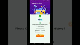 ₹49+₹49 Free Paytm cash today | 2022 best earning app | #shorts