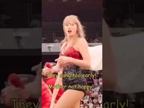 Mother's Angry #taylorswift #shorts #ttpd #erastour