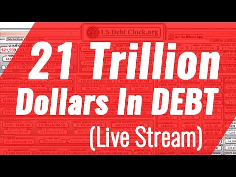 Debt Clock US - Live Stream