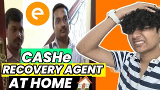 Cashe Loan Recovery Agent At 🏠 |Cashe Loan App Repayment Nhi Kiya Toh Kya Hoga? #casheloanapp