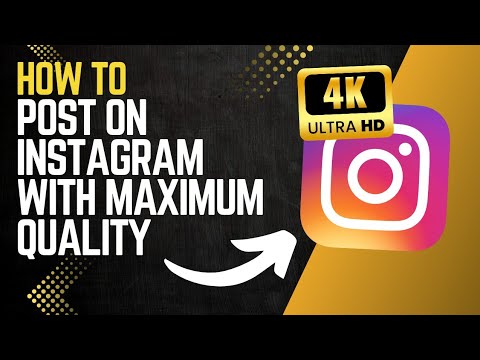 How to POST on INSTAGRAM with MAXIMUM QUALITY