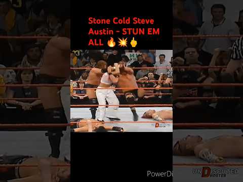 Stone Cold Steve Austin - STUN EM ALL 🔥💥🖕#stonecoldsteveaustin