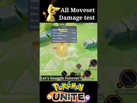 Sasta Zombie 🧟 All Moveset Damage Test|| Pokemon unite