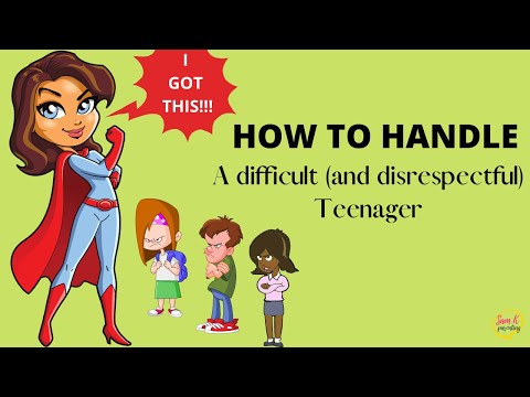 How to handle difficult Teenagers 🌪 Created to help parents with difficult Teens/Adolescence