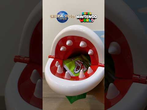 Piranha Plant Cookie Unboxing Universal Studios Japan 食人花 餅乾禮盒 開箱 大阪環球影城 #universalstudios #mario