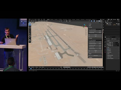 Airport editor and pipeline — Blender Conference 2024