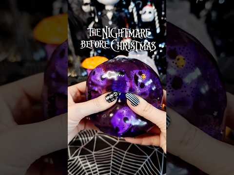 #shorts ASMR DIY Nightmare Before Christmas Orbeez Squishy 🤍🖤  Doctor Squish Glow It