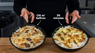 My favorite chicken and rice dish: Biryani