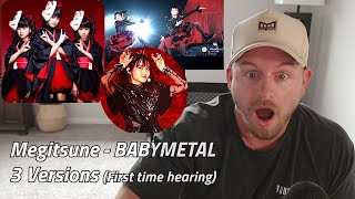 BABYMETAL - Megitsune - First Time Reacting/Hearing! (Official MV, Legend 1997, and 2023 Pia Arena)