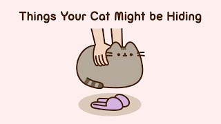 Pusheen: Things Your Cat Might be Hiding