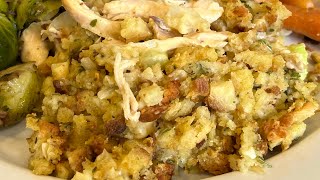 Chicken Dressing Casserole