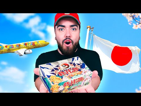 Flying to Japan for My BIGGEST Pokemon Box Break Ever!