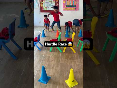 Sports Day Practice-Hurdle Race #ytshorts #youtubeshorts #kidsvideo #sportsday #ideas #hurdle #race