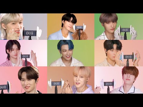 stray kids and ateez asmr to help you sleep (minimal talking, brightness lowered)