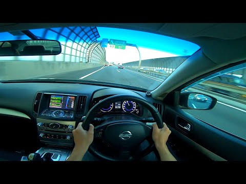 【225馬力の加速力】日産 V36 スカイライン 250GT 高速試乗編  | NISSAN SKYLINE  POV Drive InfinitiM25 Q50