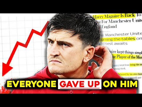 we need to talk about Harry Maguire.