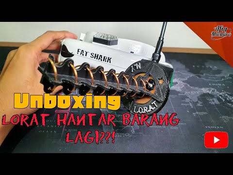 LORAT Hantar Barang LAGI?! | UNBOXING Antenna L.O.R.A.T. 7-Turns