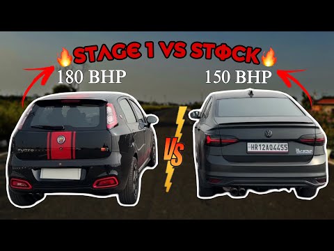 ABARTH PUNTO VS VIRTUS GT: DRAG RACE🚀