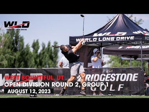 2023 World Long Drive West Bountiful, UT | Open Division Round 2, Group 1