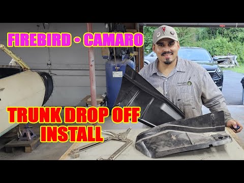 How To Install Trunk Drop Offs on a 1967 1968 1969 Pontiac Firebird or Chevy Camaro