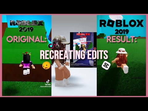 The process of recreating a roblox edit 😨