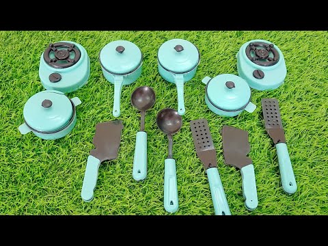 Miniature Plastic Kitchen Set |Satisfying With Unboxing Hello Kitty Kitchen Set| Miniature Sensation