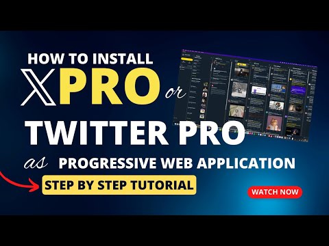 How to Install Twitter Pro as PWA on Microsoft Edge